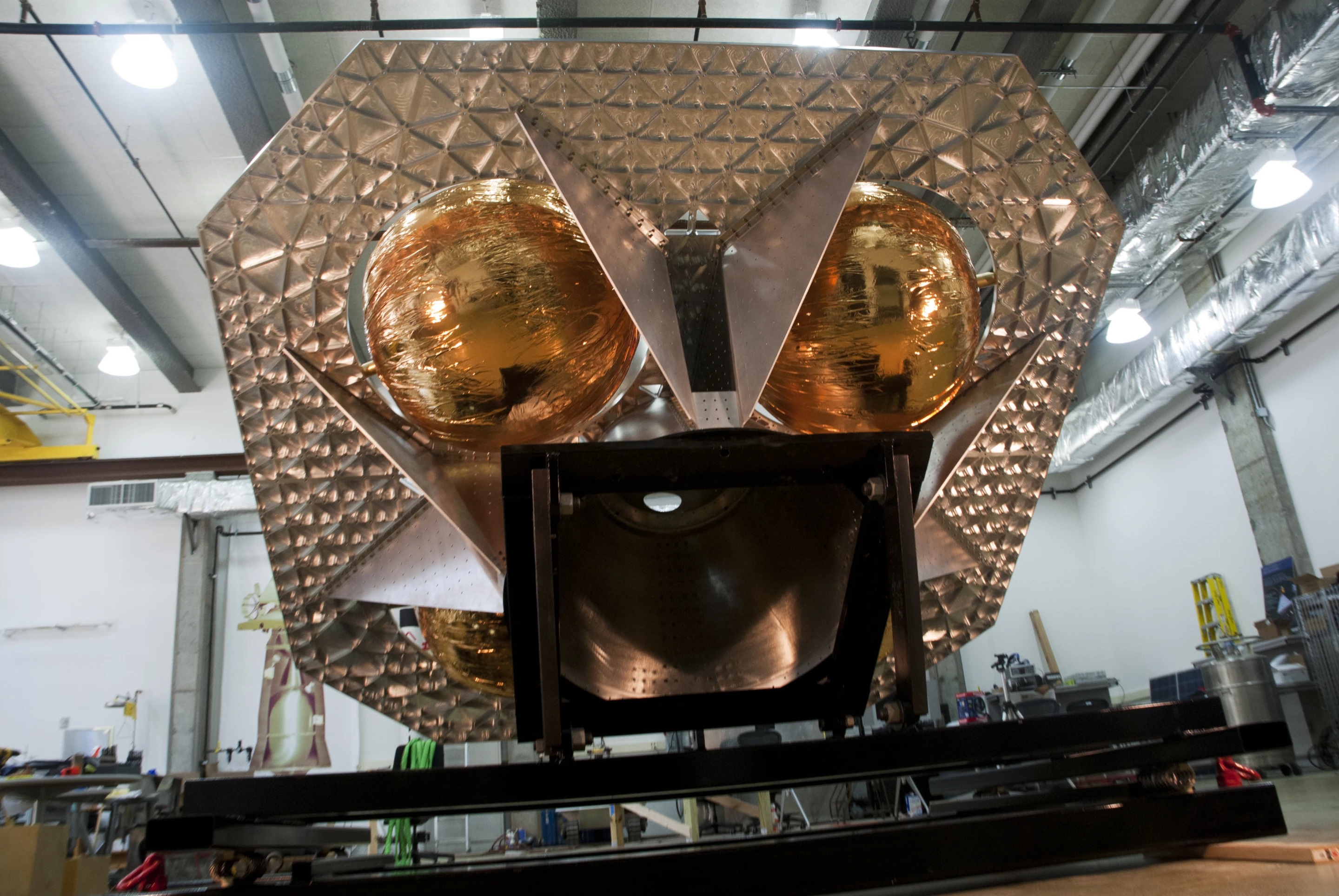 A look at the underside of the Astrobotic lander