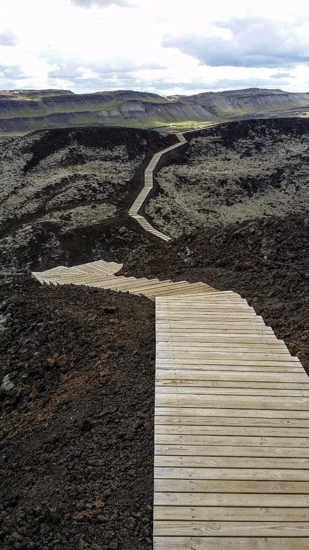 Iceland's most famous volcano, Eyjafjallajökull (whose pronunciation locals enjoy hearing tourists mangle) erupted in 2010, sending a plume of ash into the sky that shut down airports around Europe. But that's just one of the country's fiery mountains, which ring in at an impressive 130 if you count both active and dormant volcanoes. On the western side of the country, visitors can wander along a newly-built boardwalk through an eerie landscape to explore the Grabok craters, a series of three craters known as scoria cones believed to be around 3,500 years old.