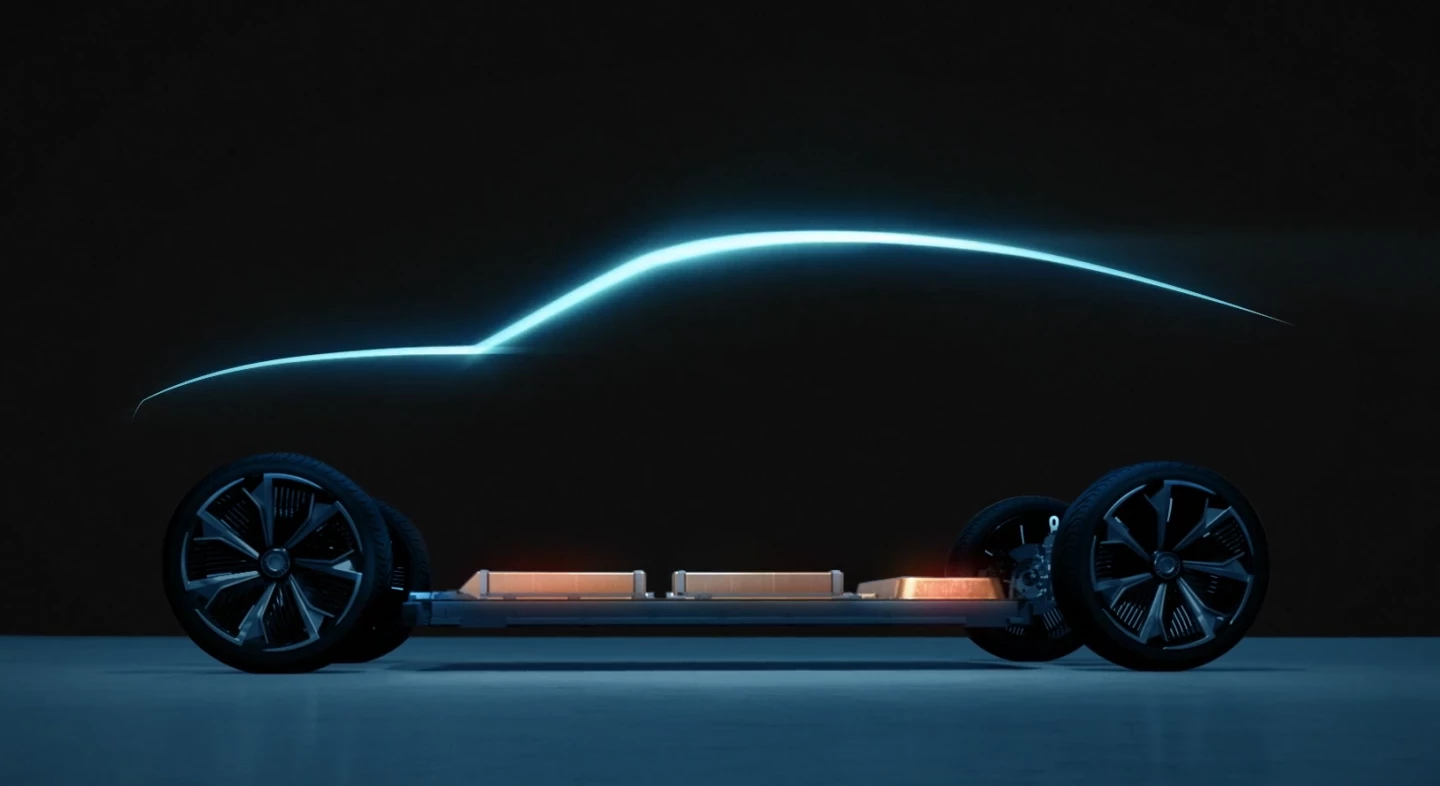 This one looks like a coupe-style crossover to go directly after the Ford Mustang Mach-E
