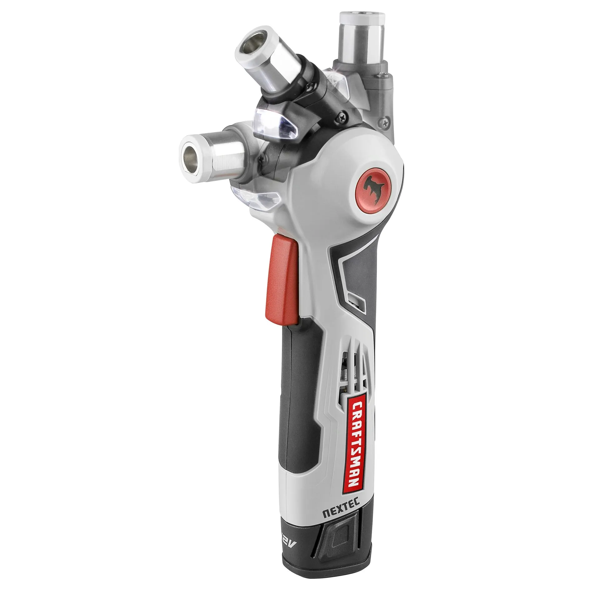 Craftsman's NEXTECH autohammer - head rotates 90 degrees to open up new angles of work