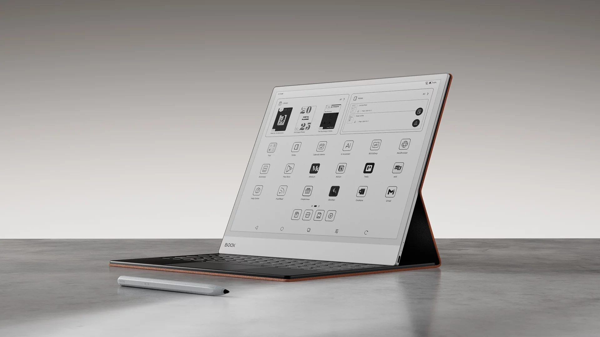 The Note Max features E Ink Carta 1300 and runs Android 13