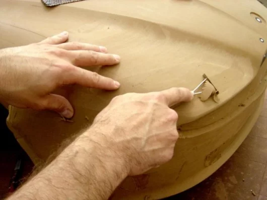 The one third scale clay model