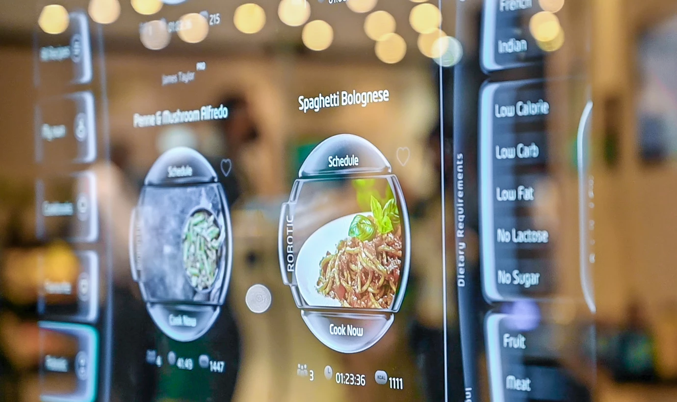 Users can search for recipes via a variety of parameters and select the meal they'd like