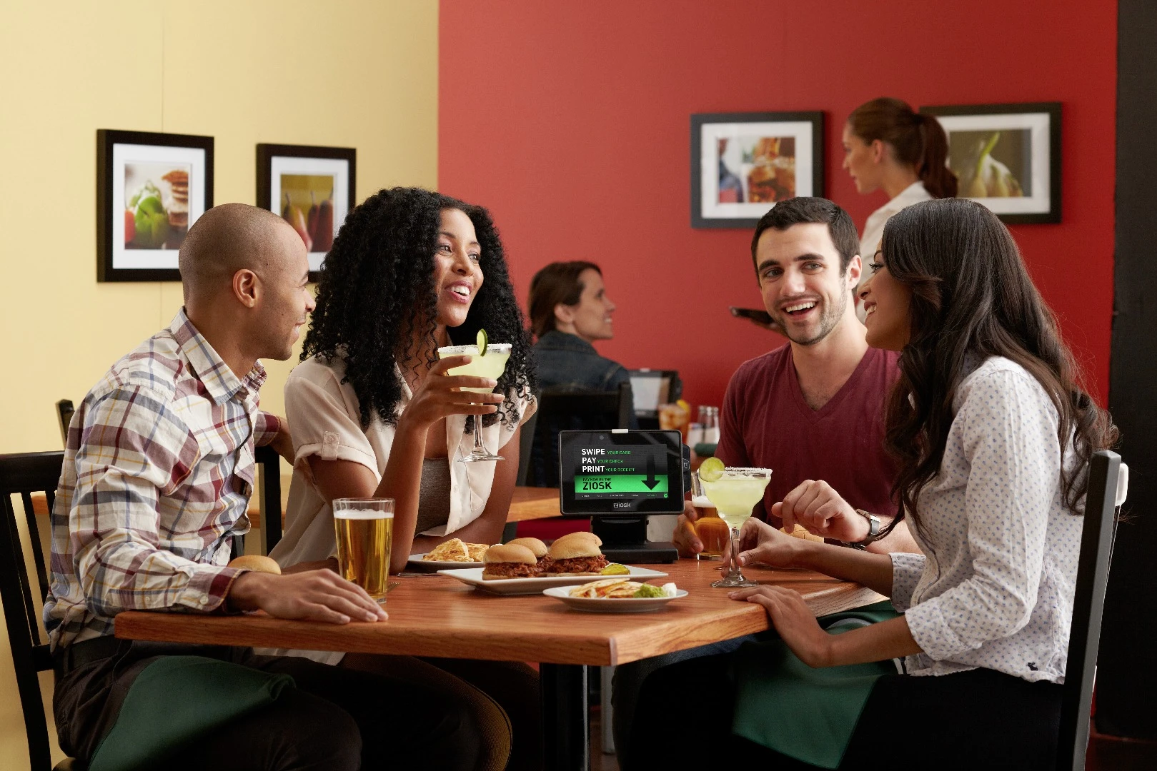 Paying at the table eliminates another useless waiter interaction