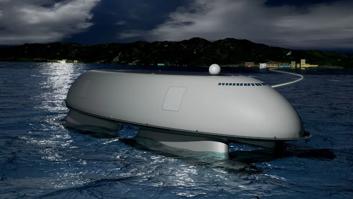 Floating data center would provide water and electricity to 32,000 homes