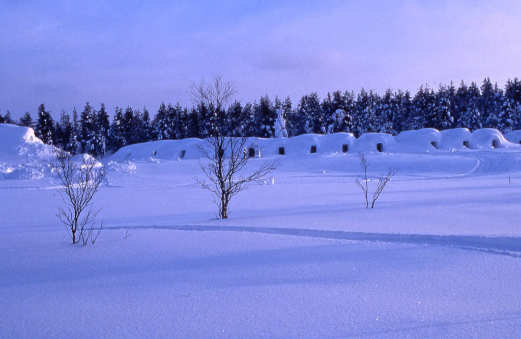 Traditional snow igloos (image from Hotel Kakslauttanen)