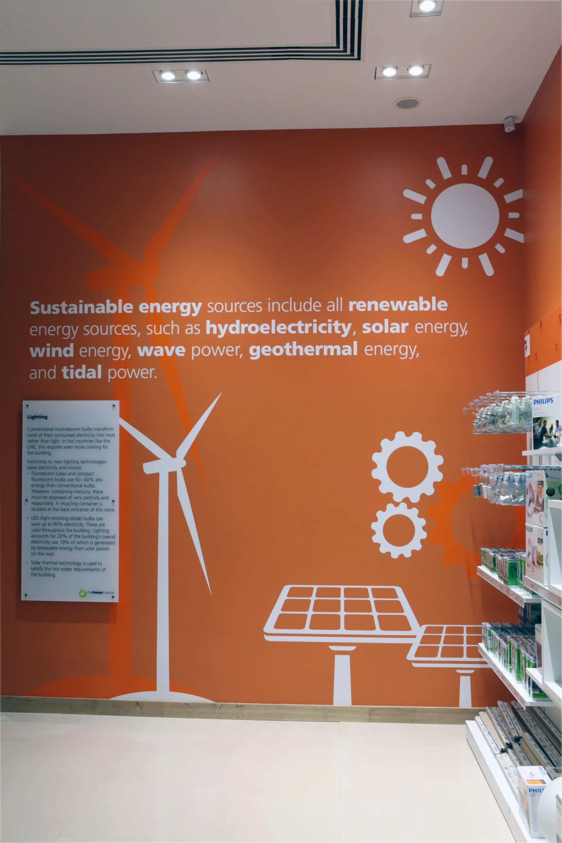 Change Initiative also seeks to educate shoppers on sustainability and environmental issues (Photo: Gundeep Singh)