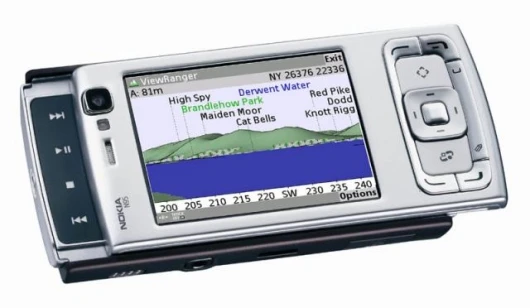 Viewranger on a Nokia N95