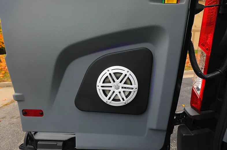 VanDoIt offers a JL Audio/Kenwood sound system