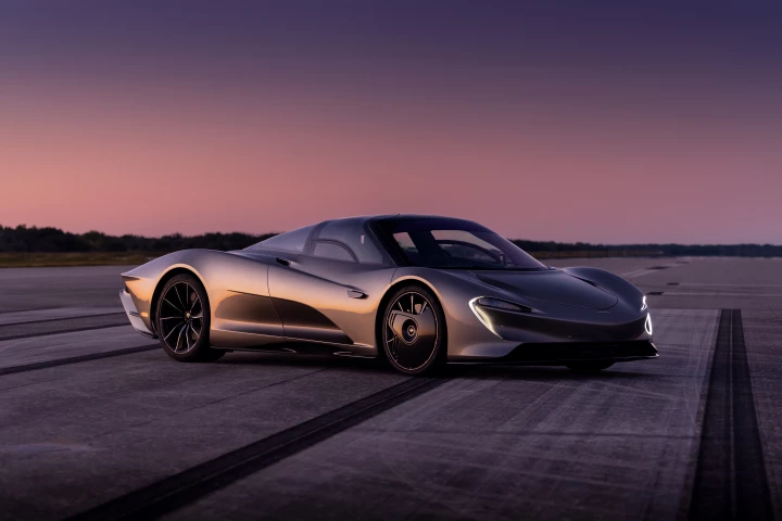 McLaren's "Hyper-GT" Speedtail has been out testing its maximum speed in Florida