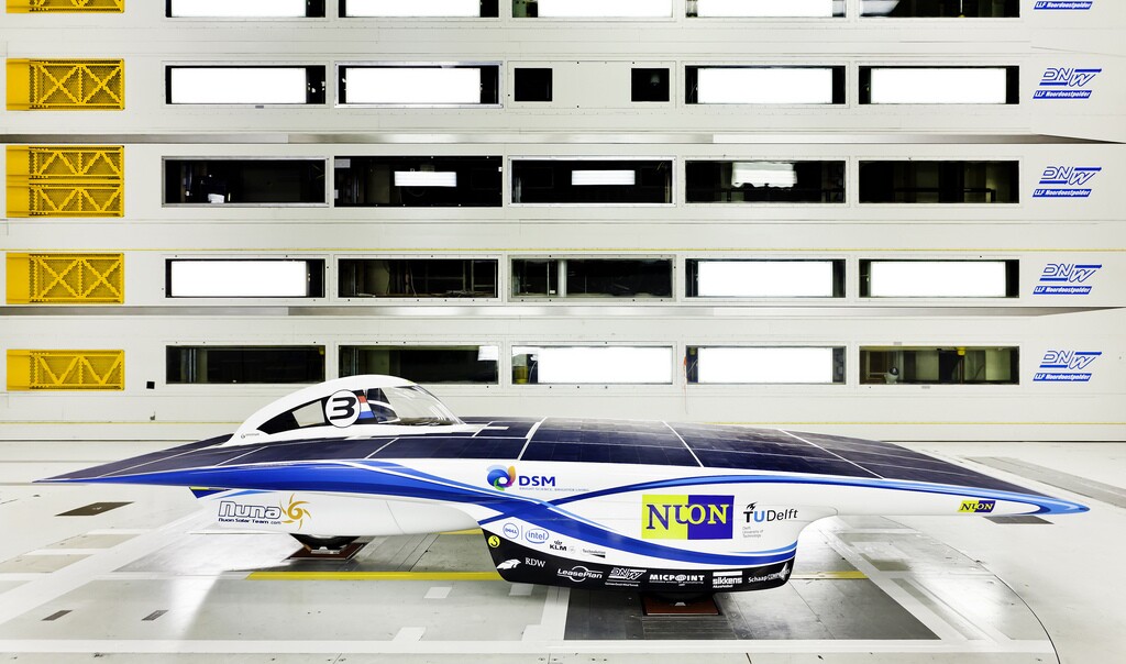 Nuna6 in the wind tunnel (Photo: Jorrit Lousberg)