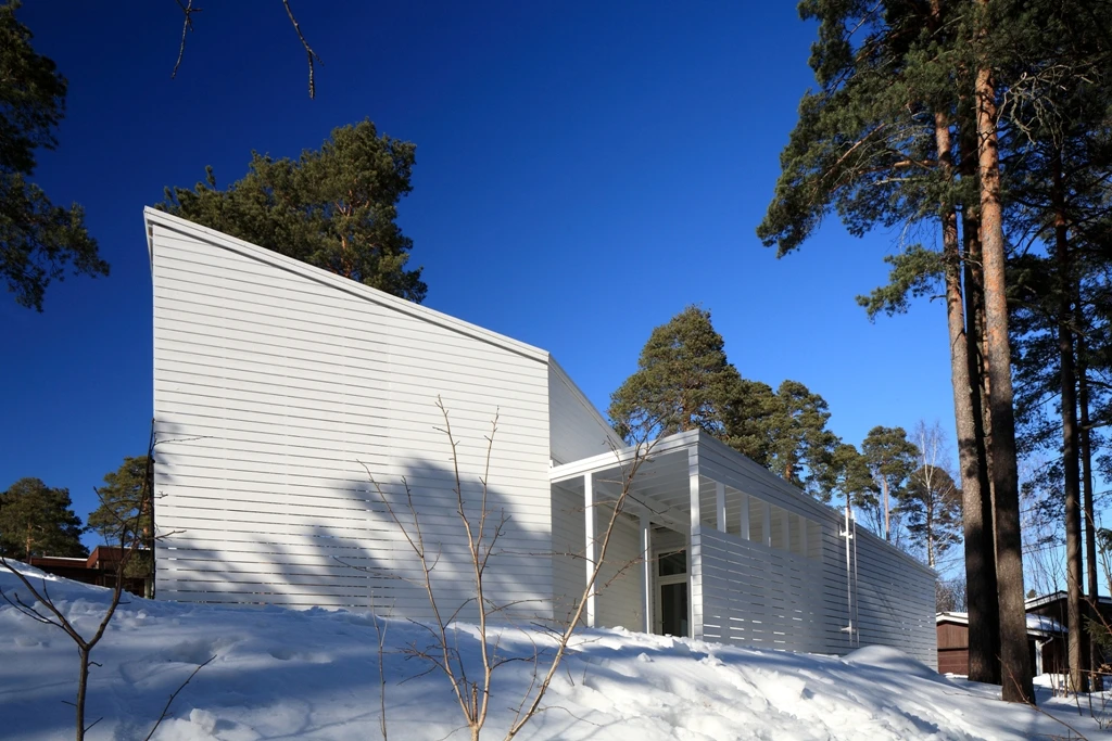 The Apelle wooden family home located in Karjaa, Finland