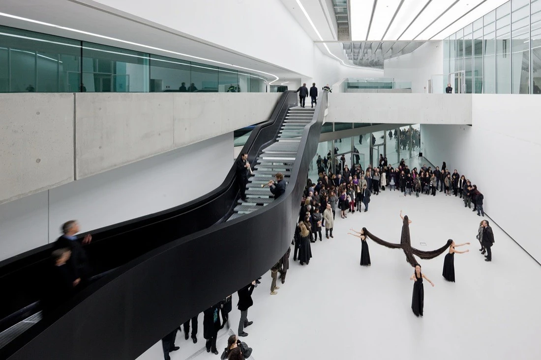 Hadid's plan for Rome's MAXXI: Italian National Museum of 21st Century Arts originally comprised five buildings but just one was eventually built