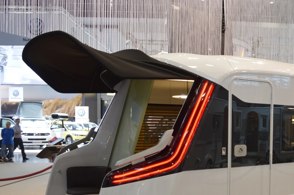 Caravisio design study at the 2013 Düsseldorf Caravan Salon