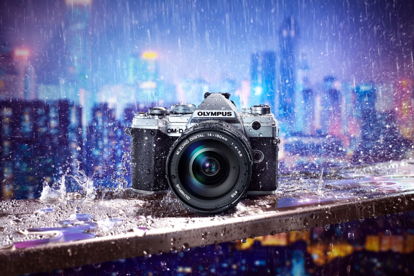 The compact OM-D E-M5 Mark III shares much of its technology with the Olympus E-M1 Mark II flagship