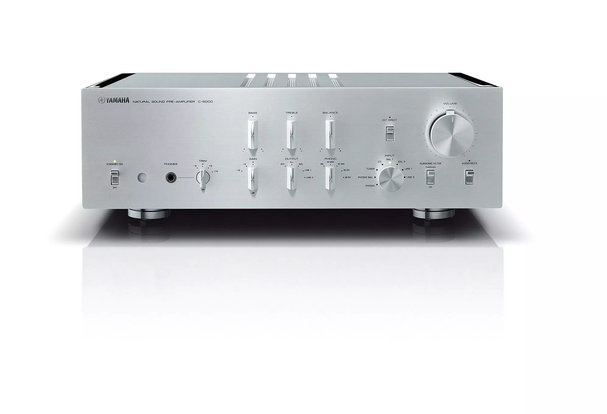 The C-5000 pre-amplifier from Yamaha