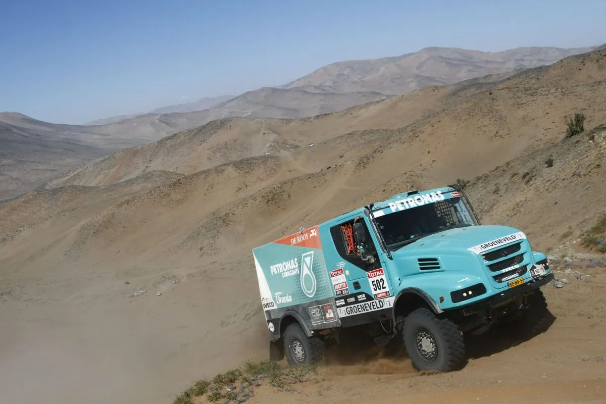 Gerard de Rooy of the Dutch Petronas Iveco De Rooy Team