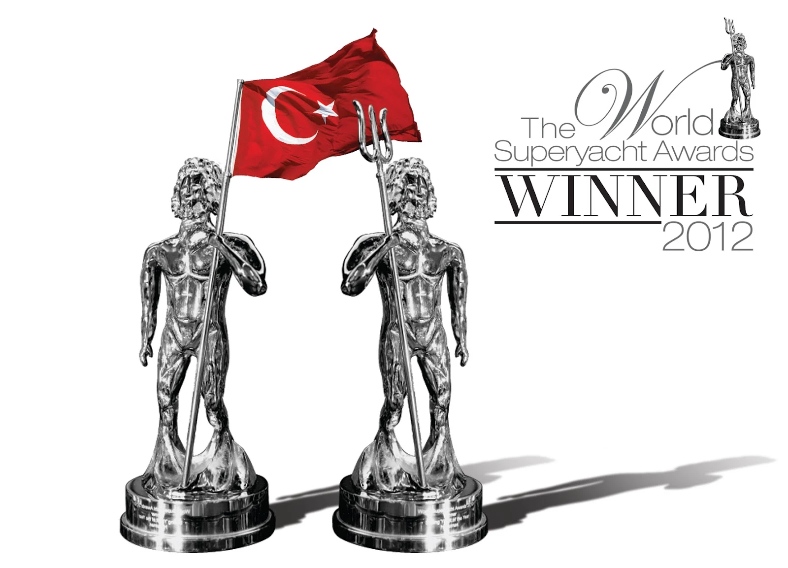 The Neptune Awards custom made by Baccarat