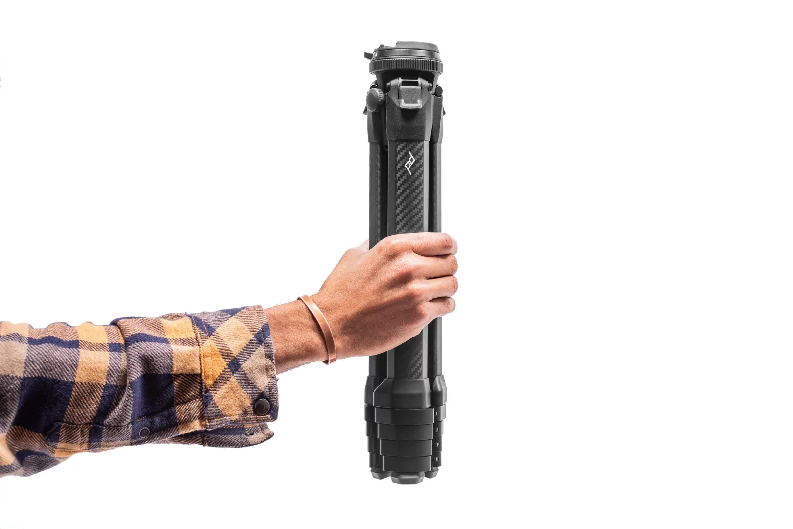 When collapsed, the Travel Tripod has around half the volume of competitors