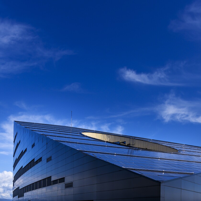 Powerhouse Brattørkaia is located in Trondheim, Norway, and is described as the world's northernmost energy-positive building by designer Snøhetta