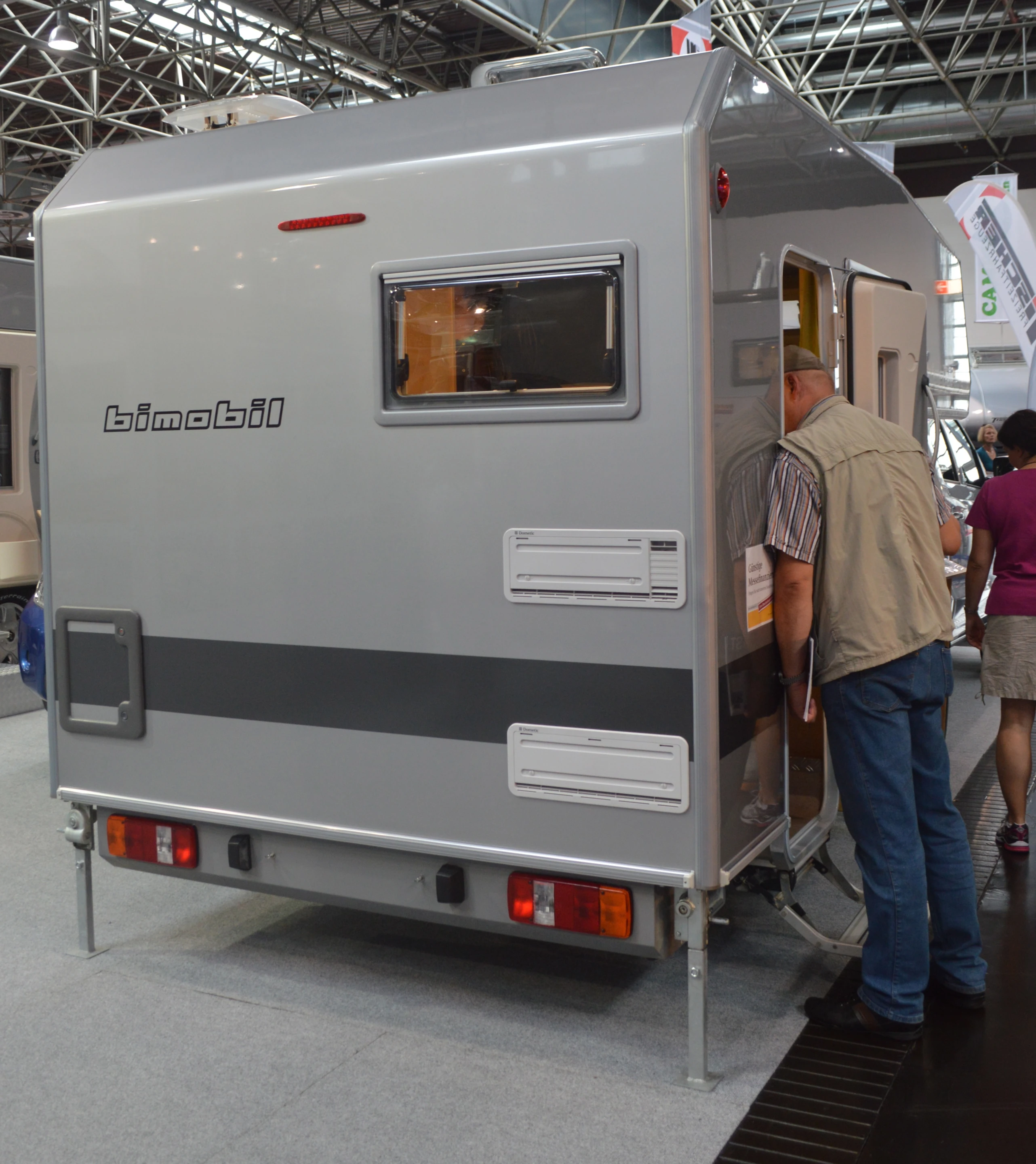 The Bimobil Husky 220 is built on a VW Amorak Double Cab pick-up chassis