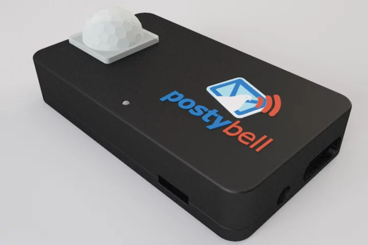 The Postybell uses a GSM module to alert users to a delivery wherever they are