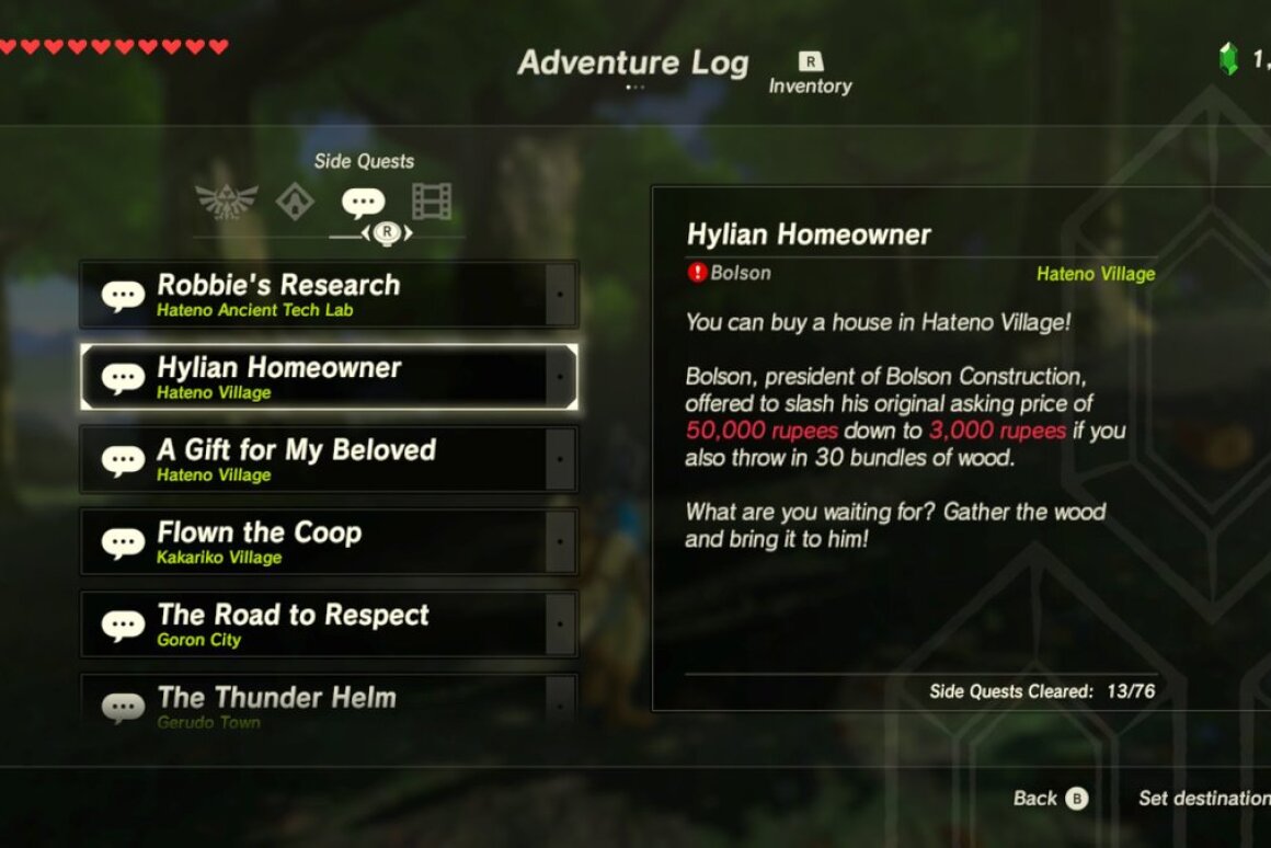 Zelda Breath Of The Wild A Gift For My Beloved - anime wallpaper