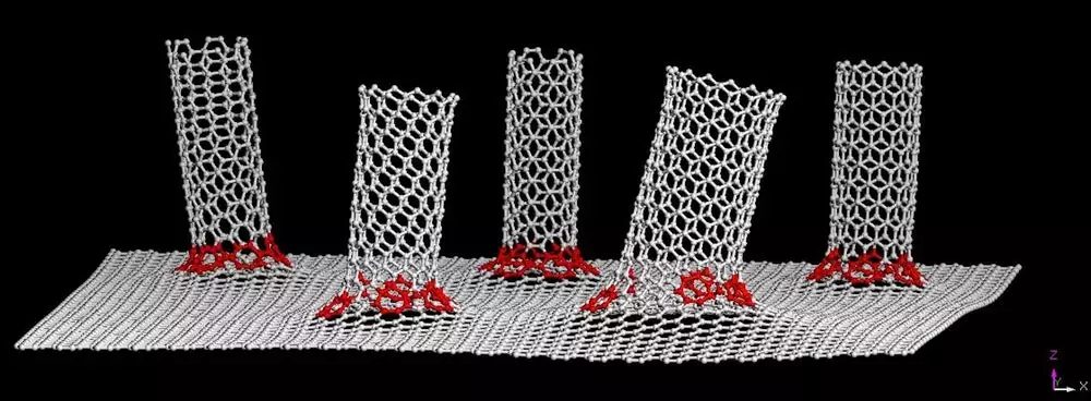 Researchers at Rice University developed a battery prototype that uses a forest of carbon nanotubes to boost performance
