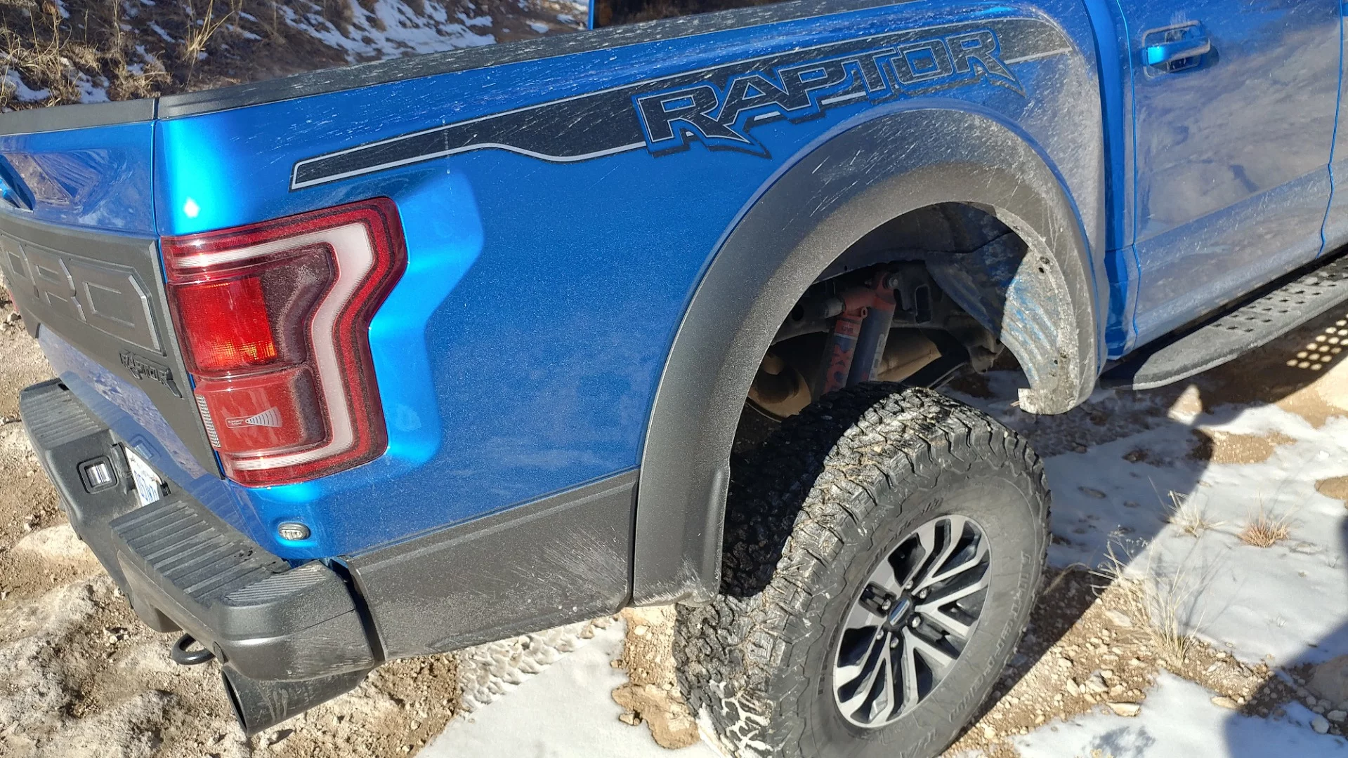 That amount of reach meant that the Raptor was capable of going places we normally reserve only for Jeep Wranglers and similar rock-crawling rigs