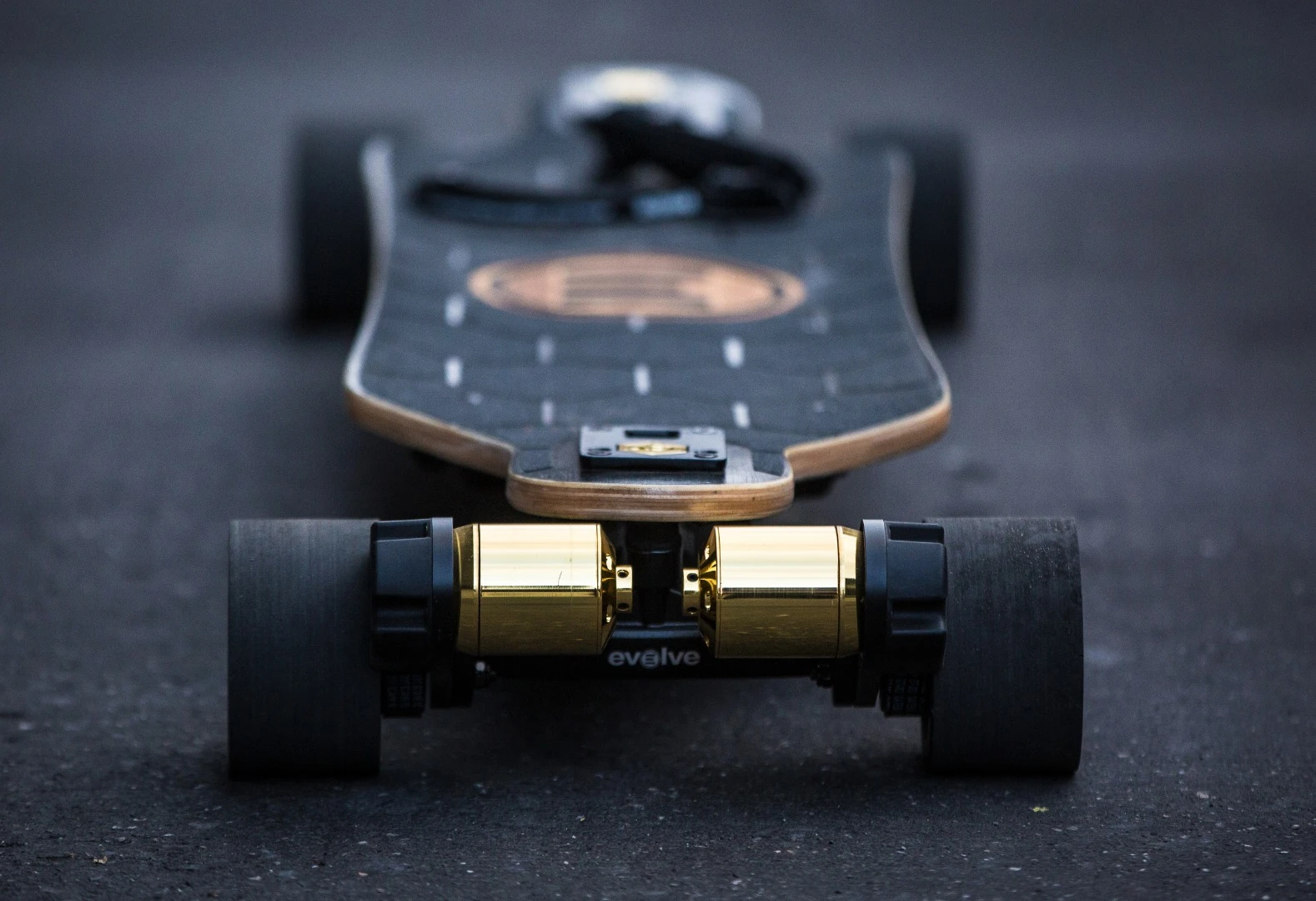 Gold motors were chosen to make the Bamboo GTX stand out
