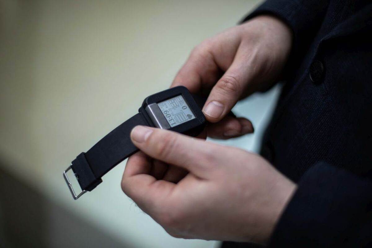 Wristworn device designed to detect heart problems