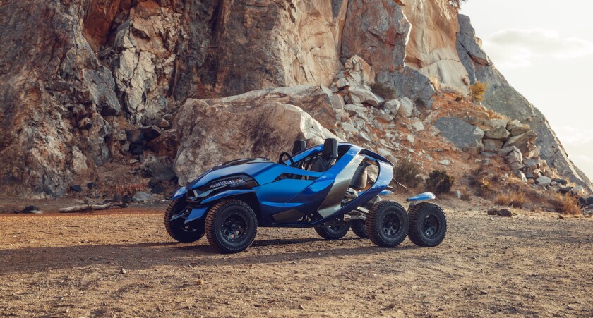 Ferox Azaris: far better looking than a tech testbed needs to be