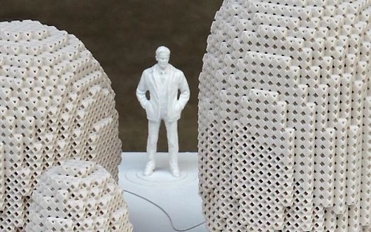 The 3D-printed sand Microclimates cool the immediate area