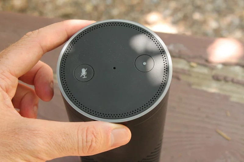 Echo's volume can also be adjusted via a physical dial