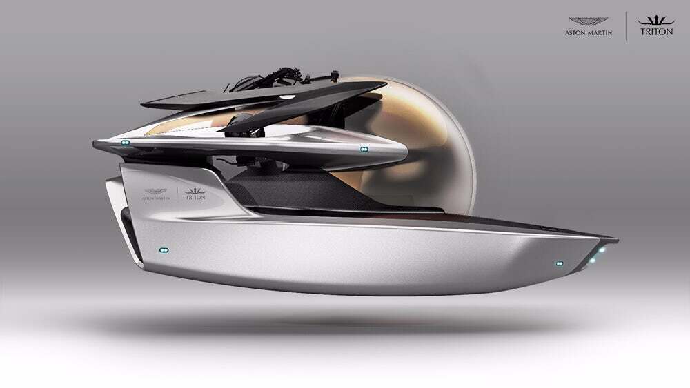 Aston Martin's design team makes the Triton submersible look much sleeker