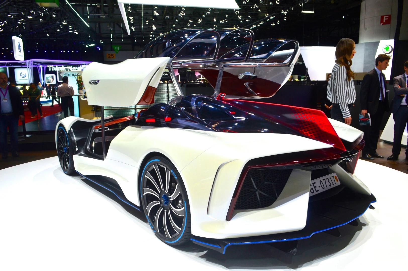 Techrules premieres the Ren supercar at the 2017 Geneva Motor Show