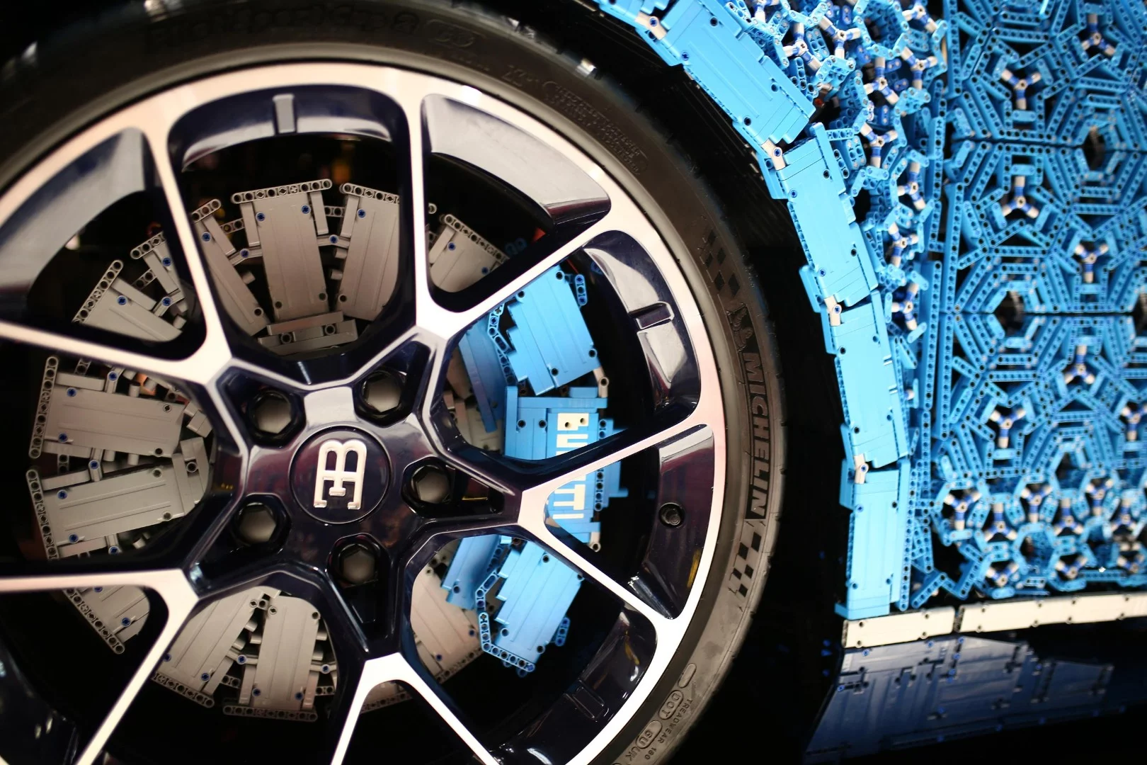 Lego's Chiron can hit a speed of 12.4 mph (20 km/h)