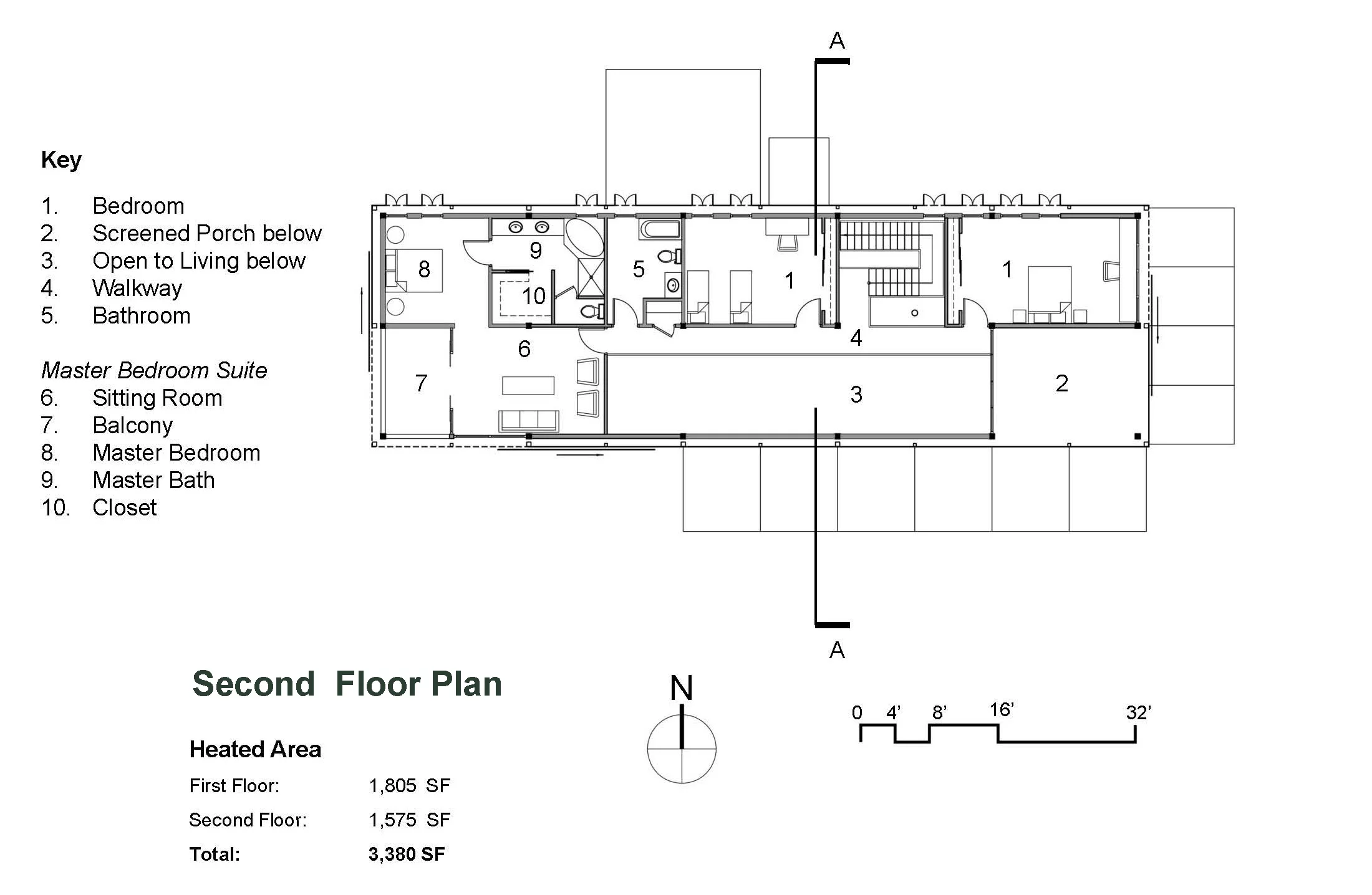 Re-Barn second floor plan