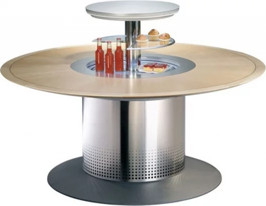 The SmarTable concept has been incorporated into the SmarSofa