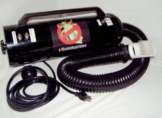 A prototype of the LouseBuster developed by University of Utah researchers. A study in the November issue of the journal Pediatrics shows the LouseBuster effectively eradicates infestations of head lice with a single 30-minute treatment that does not requ