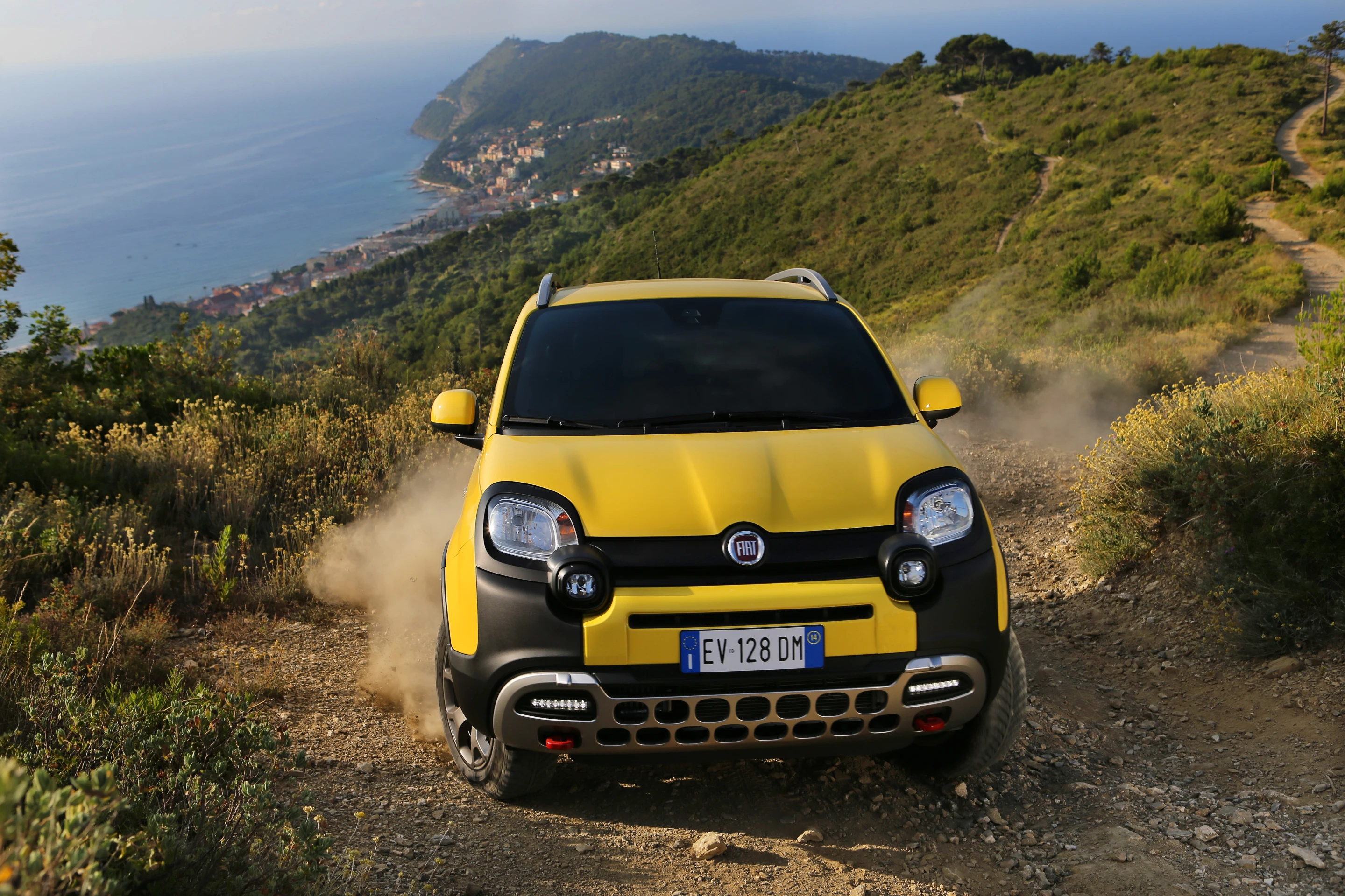 The Panda Cross features a new, switchable all-wheel drive system
