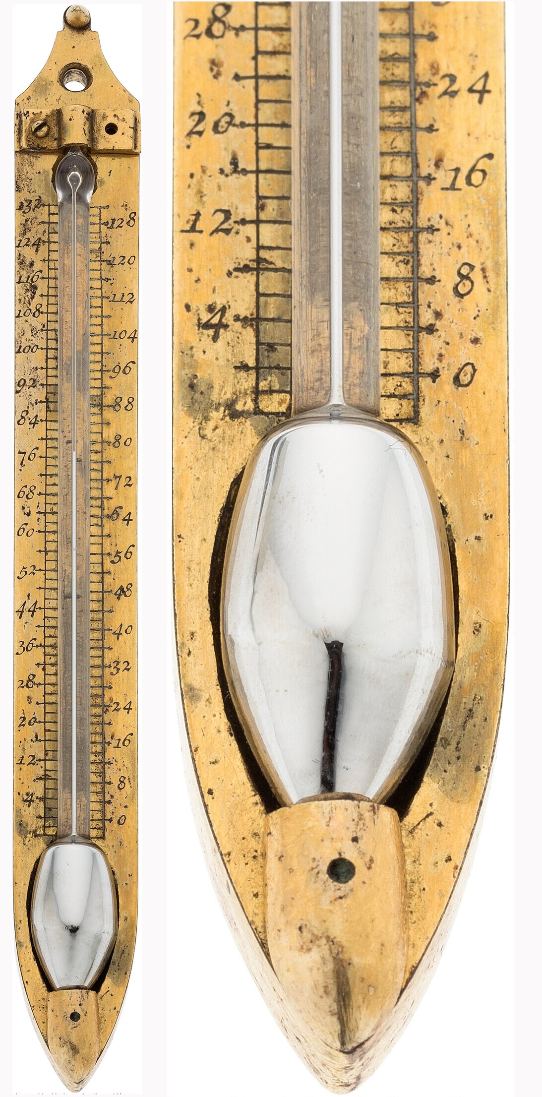 Original 300yearold Fahrenheit thermometer drops in value at auction