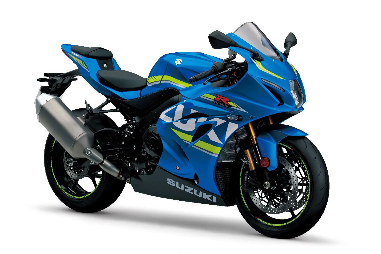 The Metallic Triton Blue colors of the 2017 Suzuki GSX-R1000/R look very familiar, but hide a completely new bike underneath