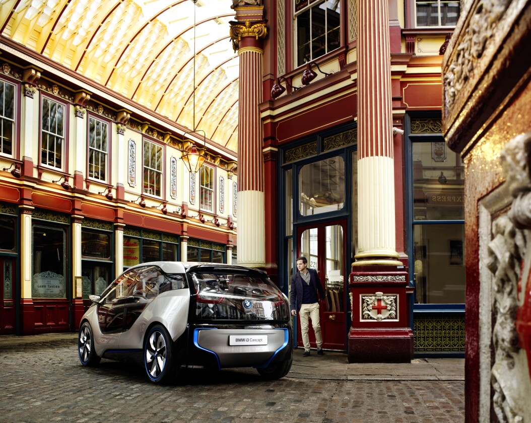 The first BMW i3 concept was shown at the 2011 Frankfurt Motor Show