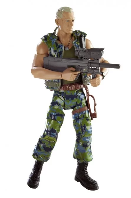 The action figures are based on characters in the James Cameron movie coming out at Christmas