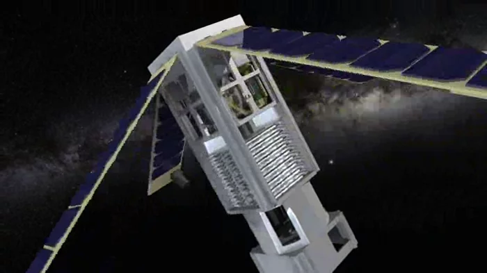 CAD image of the Interplanetary CubeSat Mothership