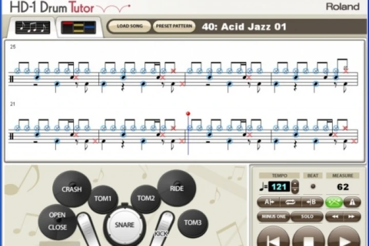 DT-HD1's Notation Screen