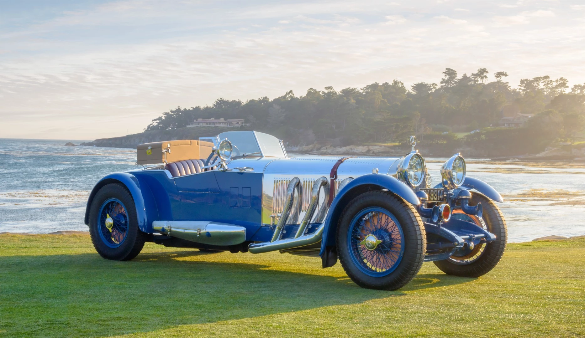 The 1929 Mercedes-Benz S Barker Tourer which took out the Rolex Best of Show Award at Pebble Beach in 2017