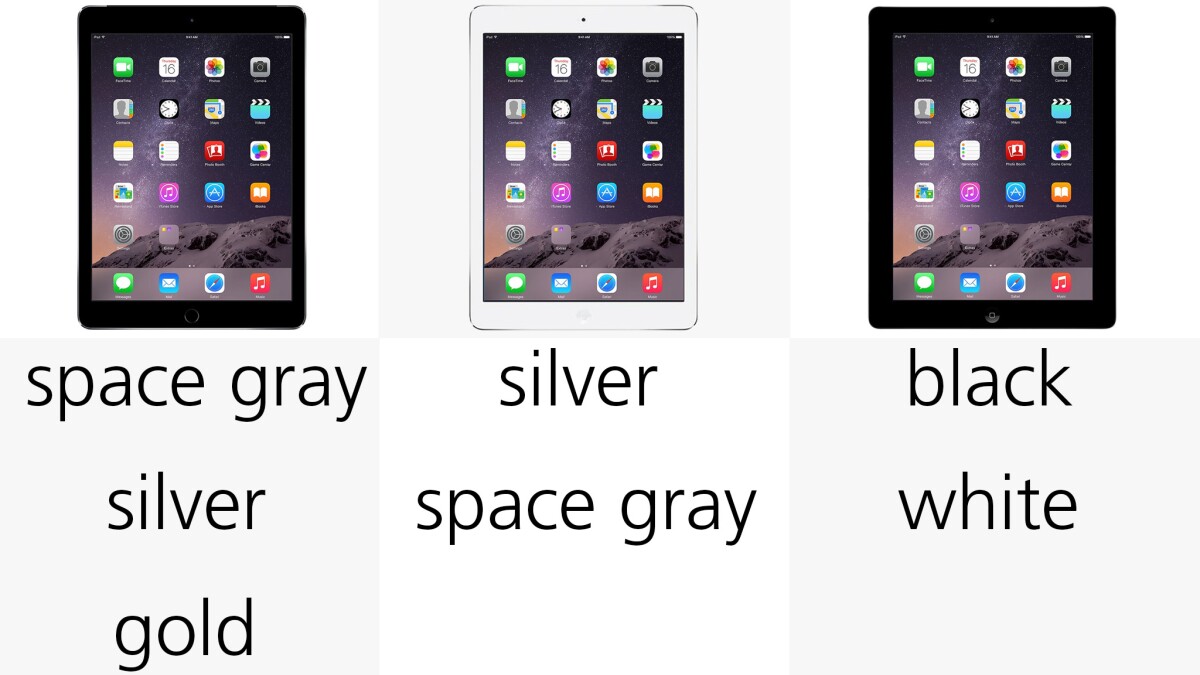 Color options (row 1)