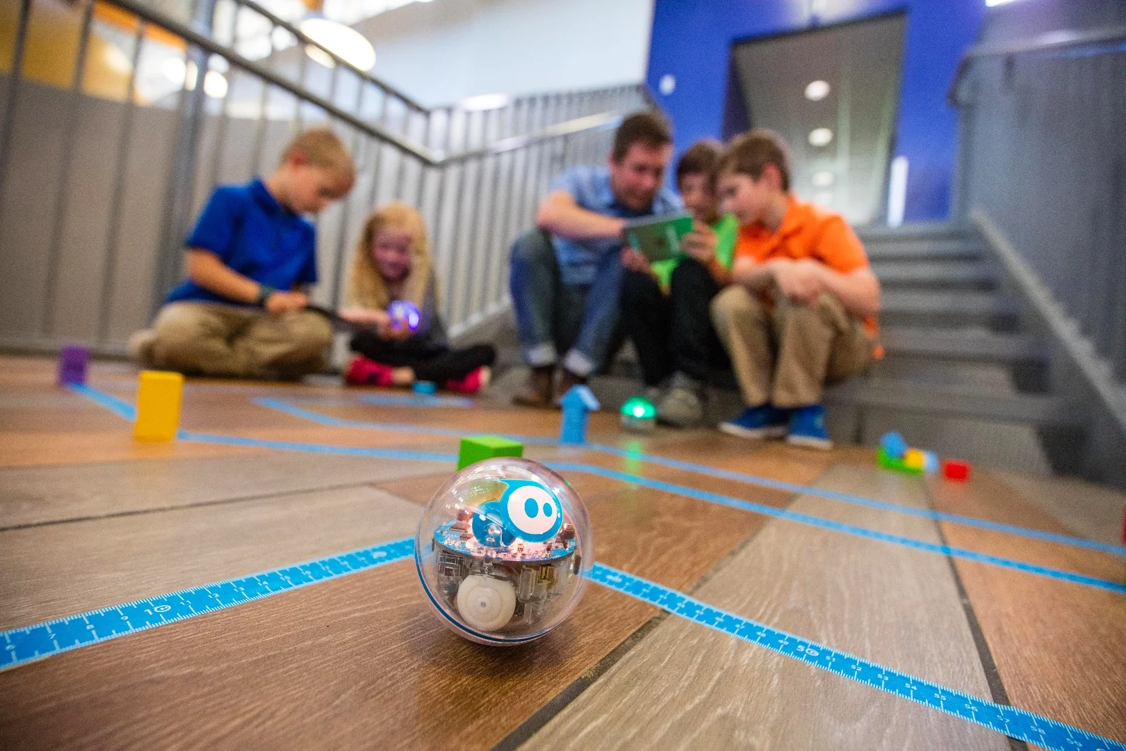 The new Sphero SPRK+ features a tough scratch-resistant clear shell to let users see the technology they are controlling